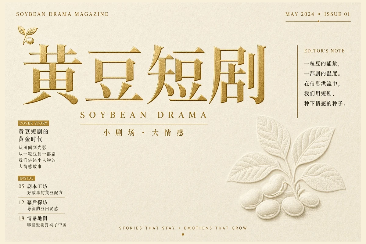 黄豆短剧品牌阅读手记